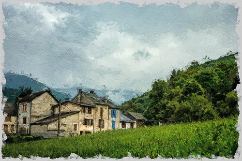 village in the mountains