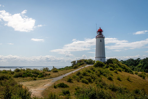 Dornbusch Lighthouse with a sea view, Hiddensee