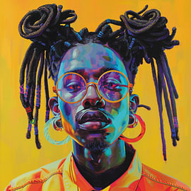 Dreads in a knot