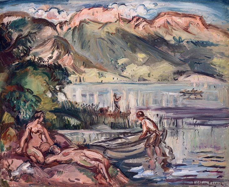 Othon Friesz, Annecy-See, 1931 von Atelier Liesjes