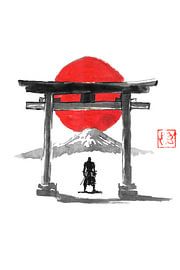 samurai at the gate von Péchane Sumie
