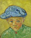 Porträt von Camille Roulin, Vincent van Gogh von Meisterhafte Meister Miniaturansicht