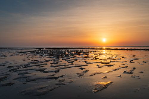 Het wad bij Holwerd