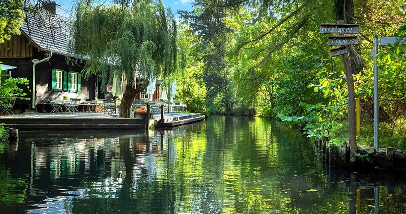 Idyllischer Spreewald von Sabine Wagner