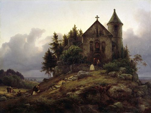 De boskapel, Karl Friedrich Lessing
