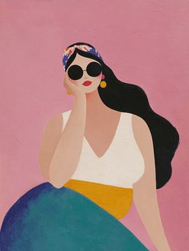 Sunkissed and Sunglasses van Studio Allee
