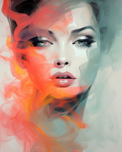 Essence of Expression: Fiery Gaze