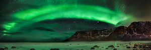 Polarlicht Aurora Borealis in Norwegen von Voss Fine Art Fotografie