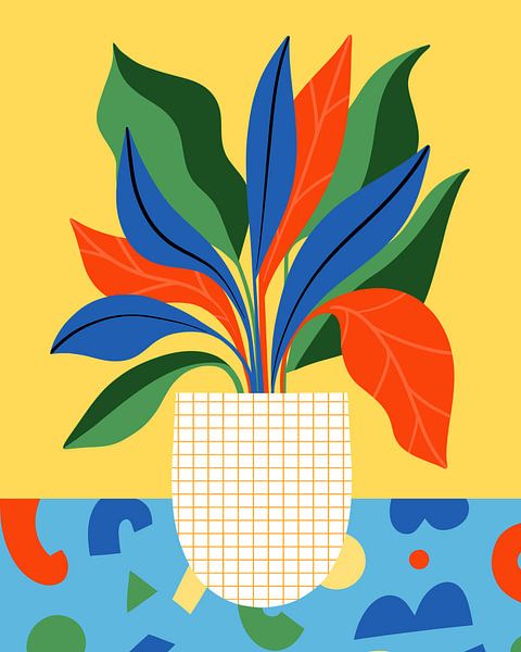 Plante abstraite par Melissa Donne