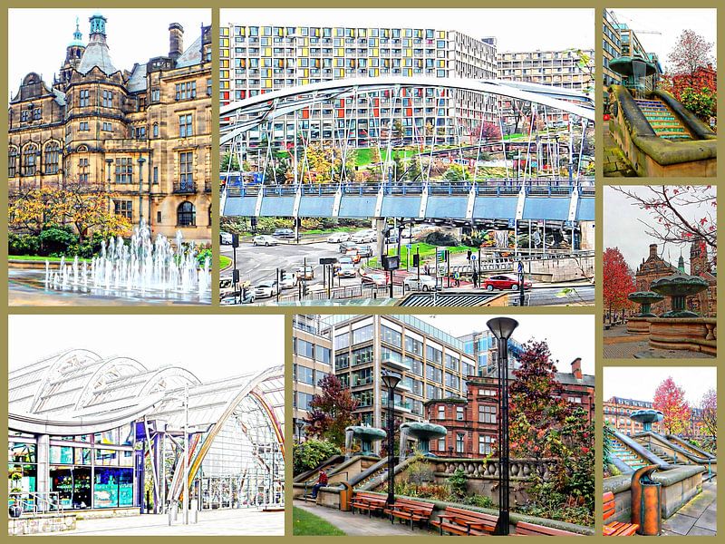 Sheffield Collage by Dorothy Berry-Lound