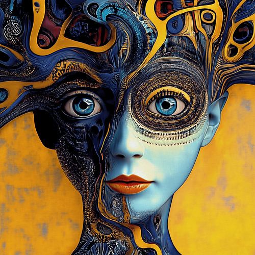 Vrouwenportret met hoofdtooi