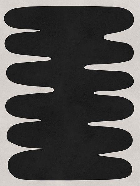 Black and white tribal 3 by Vitor Costa