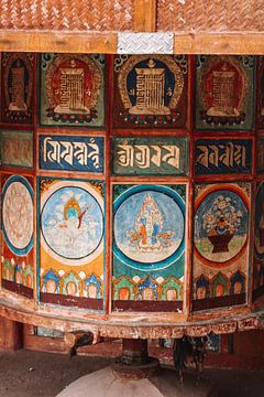 Moulin à prières tibétain