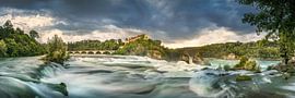Rheinfall von Schaffhausen Panorama.
