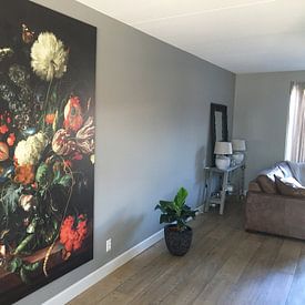 Customer photo: Jan Davidsz de Heem. Vase of Flower, on canvas