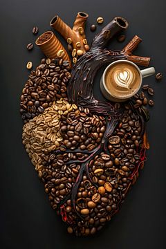 Het hart van koffie van Skyfall