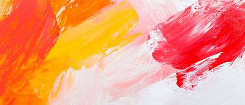 Kleurrijk abstract schilderij