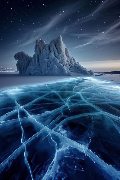 Landschaft im Winter von fernlichtsicht