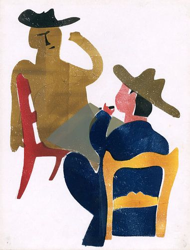 Les hommes à table, Hendrik Nicholas Werkman