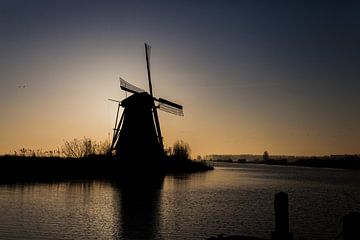 Die mühlen von Kinderdijk 16 von John Ouwens