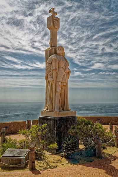 Cabrillo National Monument op Point Loma Peninsula, San Diego, Verenigde Staten van Amerika van Mohamed Abdelrazek