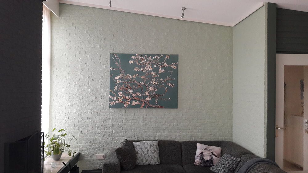 Mandelblüte grün - Vincent van Gogh  von Masters Revisited 