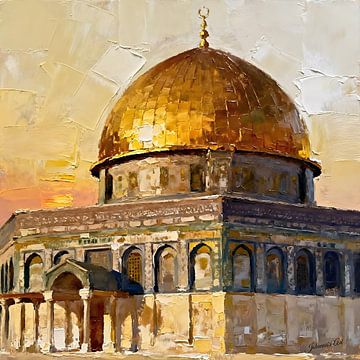 Der Felsendom, Jerusalem von Johannas Art Creations