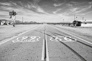 Route 66 bij Roy's Motel