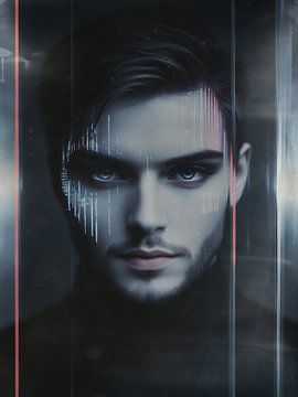 De A.I. man van Hilde Remerie Photography and digital art