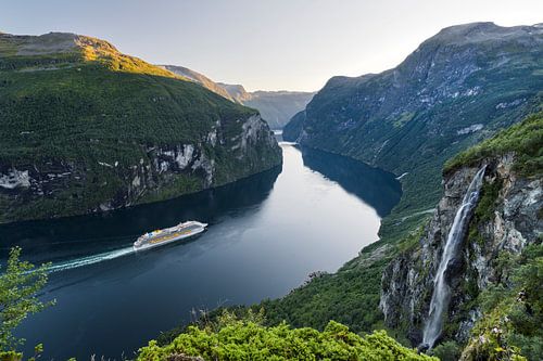 Geiranger Fjord by Rainer Mirau