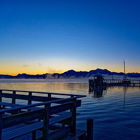 Morning calm on the lake II by artpictures.de