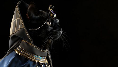 Egyptische kat panorama