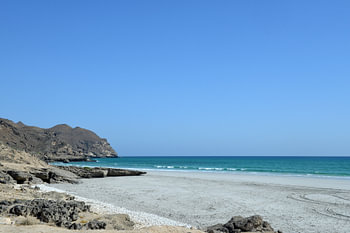 Beach near Mughsayl (Oman)