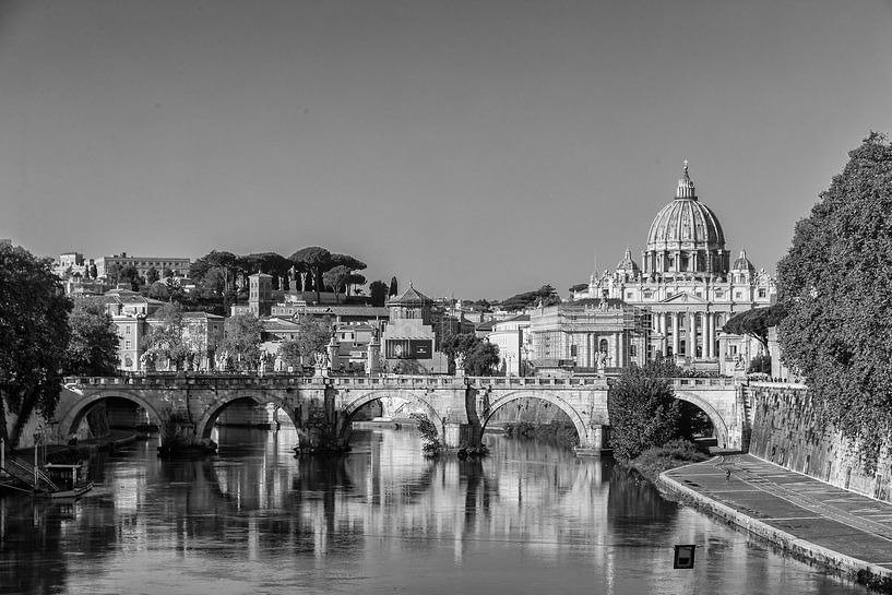 Zicht op het Vaticaan. van Menno Schaefer