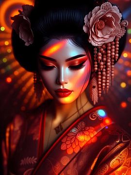 Geisha von Jolique Arte