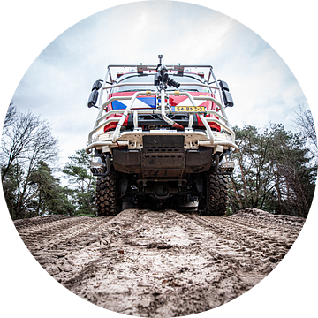 CCFM brandweervoertuig van onderen gezien