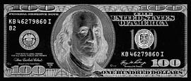 All about the Benjamins - 100 dollar artwork
