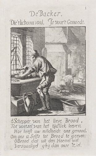 Jan Luyken, Bakker, 1694