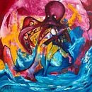 Octopussy 2024 - Zyklus CMYK von Michael Ladenthin Miniaturansicht