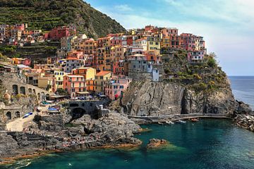 Manarola, ein Dorf der Cinque Terre von FotoBob