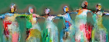 connected people green