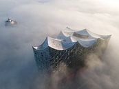 Elbphilharmonie Hamburg im Nebel von thePhilograph Miniaturansicht
