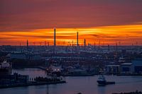 Industry and Europort in Rotterdam