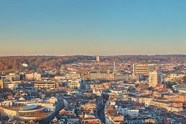 Arnhem in the evening at sunset by Martin Bergsma