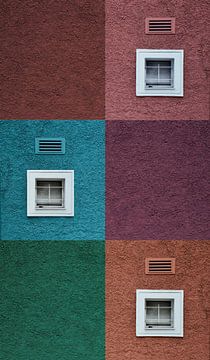 kleur huismuur van artpictures.de