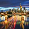 Lumières de la ville de Francfort sur Robin Oelschlegel