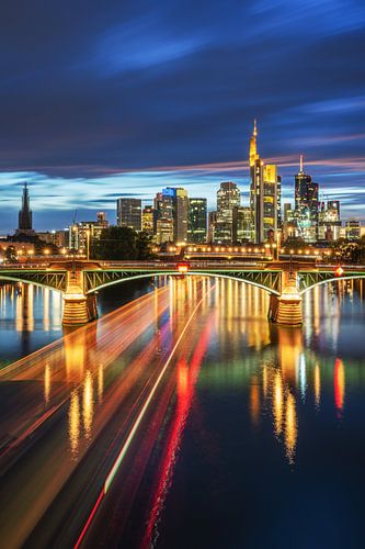Frankfurt City Lights van Robin Oelschlegel