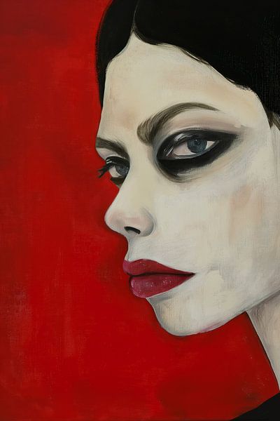 Woman abstract by Bert Nijholt