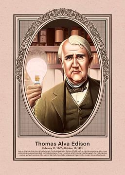 Thomas Alva Edison sur Sahruddin Said