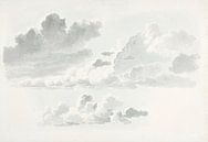 Wolken in Grau, Joseph August Knip von Atelier Liesjes Miniaturansicht
